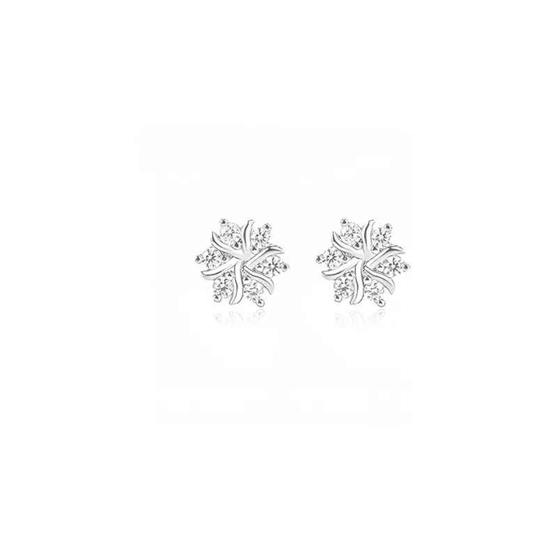 SECU Sterling Silver Stud Earrings Women's-10