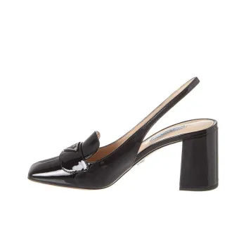 PRADA Chunky Heel High Heels Women's Black