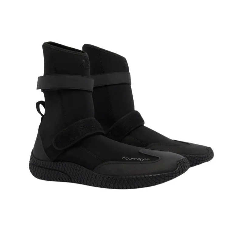 COURREGES SCUBA WAVE 01 Ankle Boots Men's Black-2