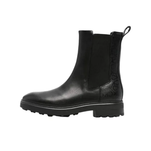 CALVIN KLEIN Short Chelsea Boots Women's Black