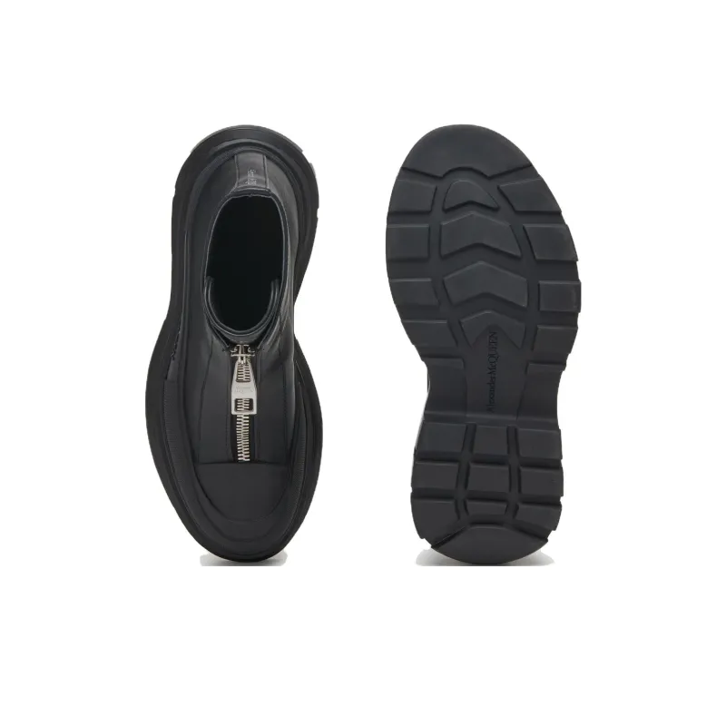 Alexander McQueen Tread Slick Zip Detailed Boots Women's-4