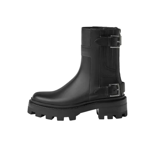 HERMES Jaimy Ankle Boots 5cm Women's Black