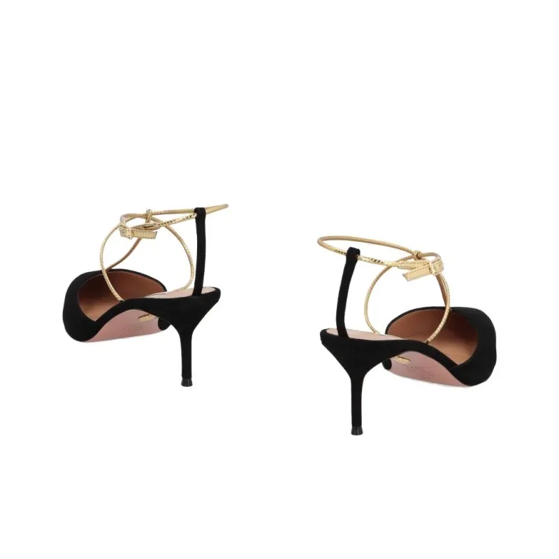 AQUAZZURA Roman Romance 65mm Suede Pumps-4