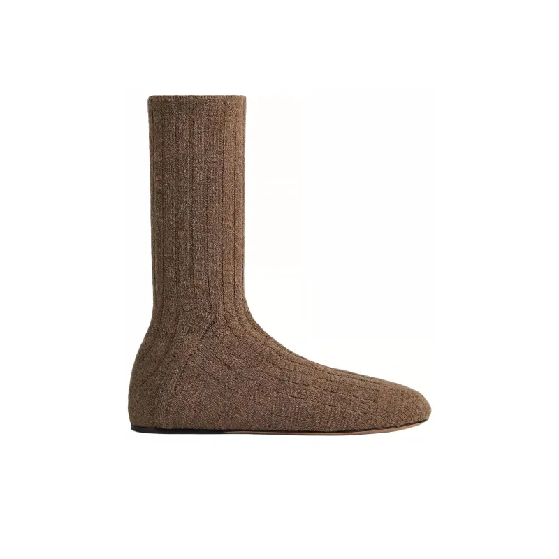 Bottega Veneta Domenica Ankle Boots Men's Brown-1