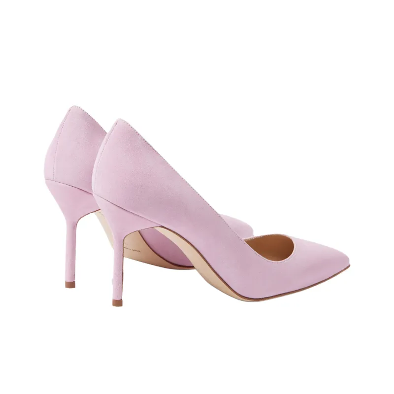 MANOLO BLAHNIK BB 90 Slim Heel High Heels 9cm Women's Pink-4