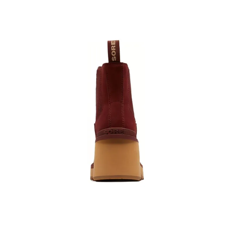 SOREL Short Chelsea Boots Women's Deep Red-3