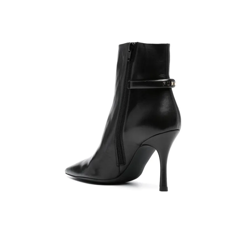 Furla Core 90mm Leather Ankle Boots-3
