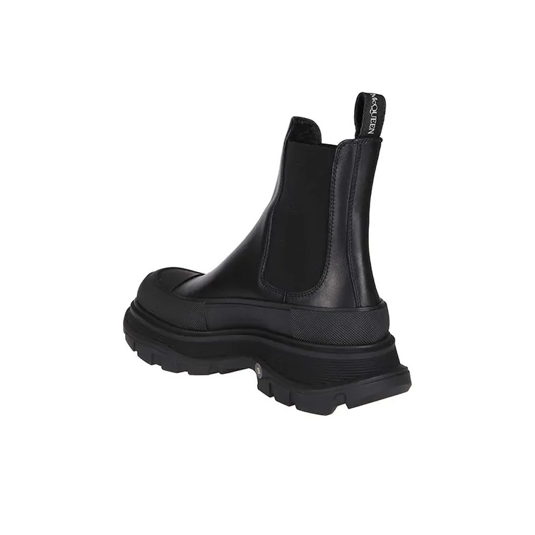 Alexander McQueen Chelsea Tread Ankle Boot Black Women's-3