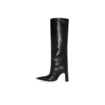 Balenciaga Blade Blade 90 Knee-High Boots 9cm Women's Black