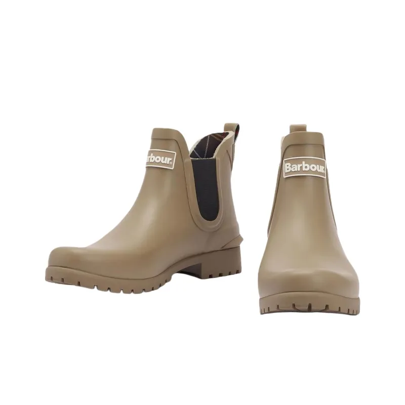 BARBOUR Short Chelsea Boots 3cm Women's Umber-3