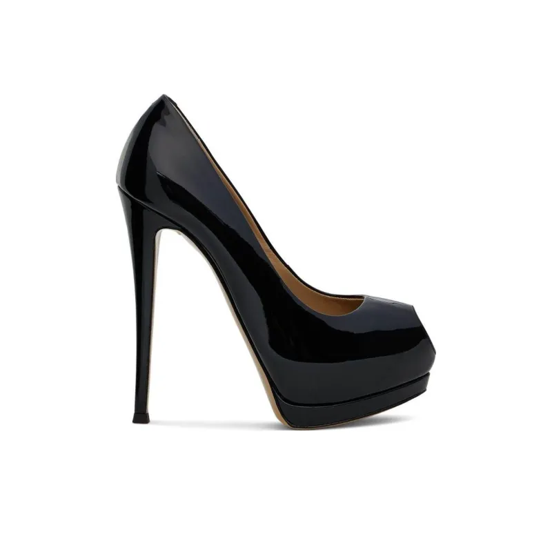 giuseppe zanotti Sharon 130mm Leather Pumps-1