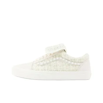 ZHANGQUANSHENIANXIANDING x Vans Anti Slip Wear Resistant Low Top Skateboard Shoes Unisex White