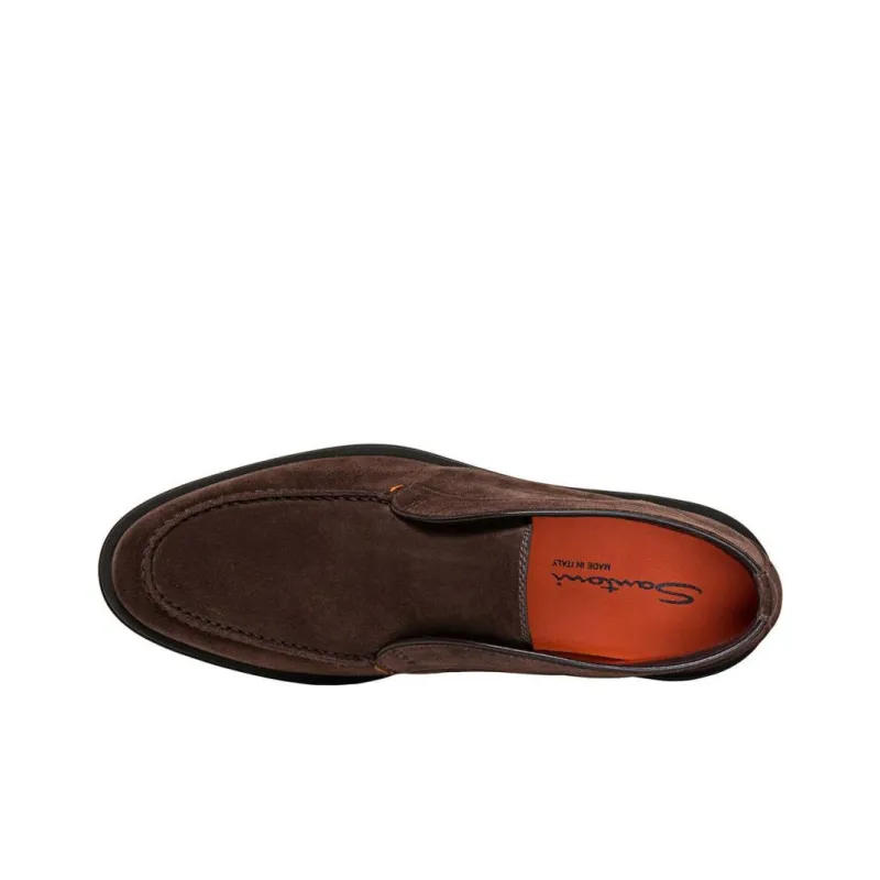 Santoni Desert Round Toe Slip On Boots-3