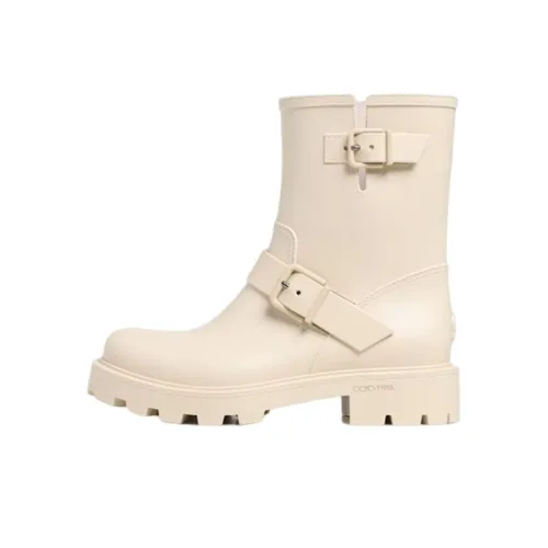 Jimmy Choo Yael Flat Ankle etnies Women's Beige