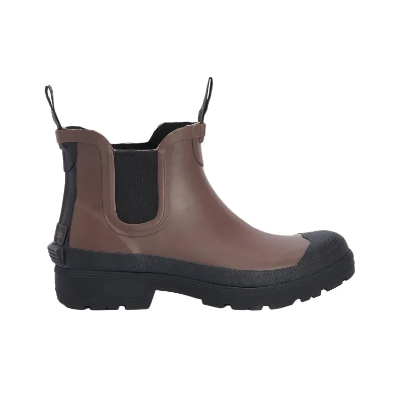 BARBOUR Ankle-Length Chelsea Boots 3.5cm Men's Brown-1