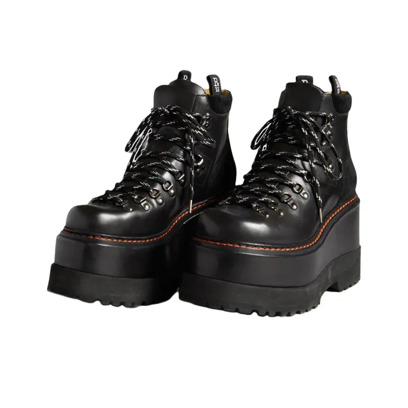 R13 Trailblazer Leather Platform Boots-2