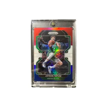 PANINI Celtics Tatum Prizm Absolutely Stunning Tricolor Refractor Player Card Rare Card Sports Cards 1 Pc