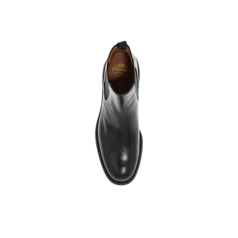 CHURCH'S Short Chelsea Boots Women's Black-3