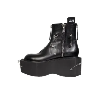 NATASHA ZINKO Platform Zipped 95mm Boots