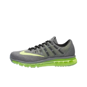 Nike Air Max 2016 Anti Slip Wear Resistant Low Top Casual Running Shoes Men's Gray