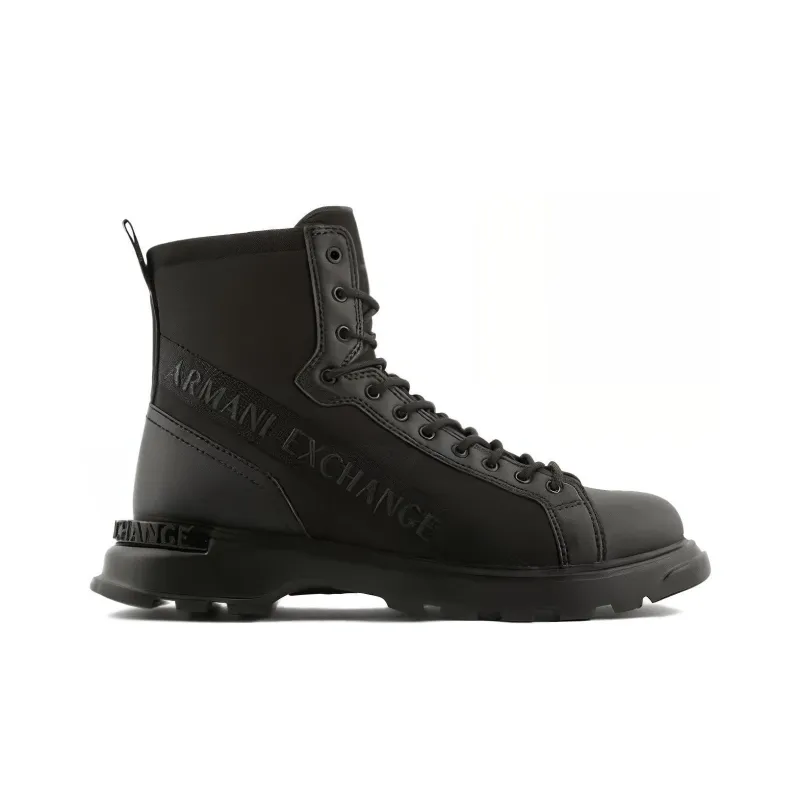 ARMANI EXCHANGEAE Ankle Boots Men's Black-1