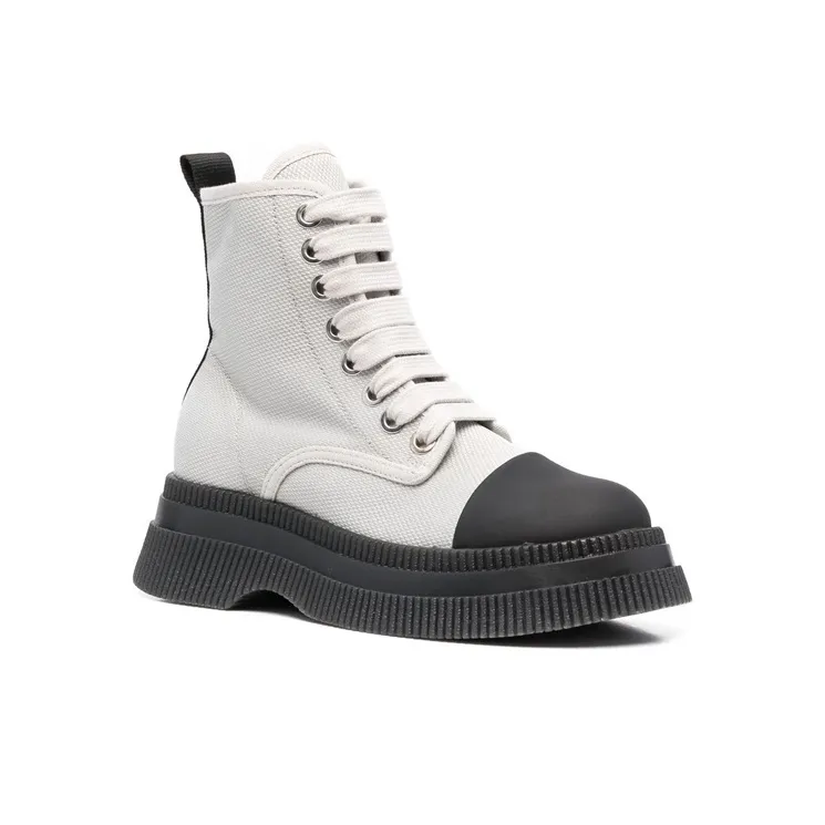 GANNI Creepers Lace-up Ankle Boots-1