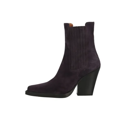 Paris Texas Dallas Short Chelsea Boots Women's Purple
