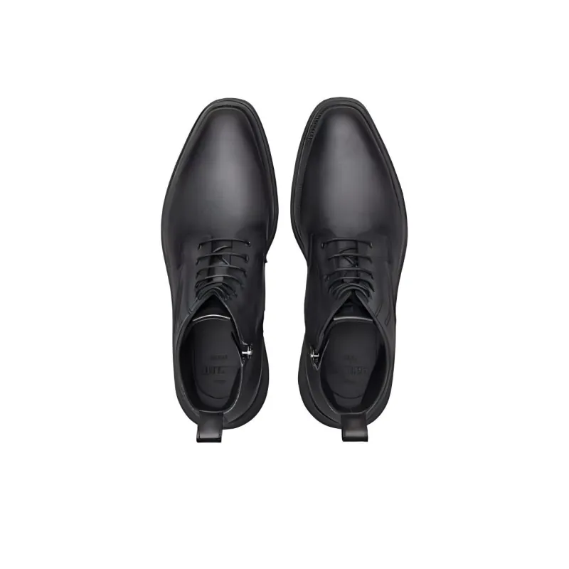 BERLUTI Alessio Scritto Ankle Boots Men's Black-4