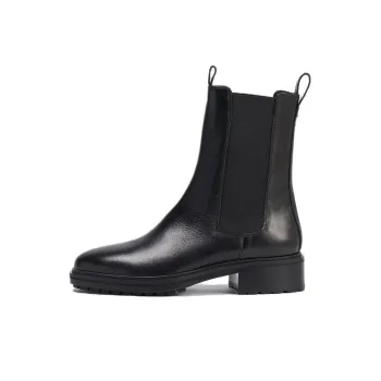 Aeyde Short Chelsea Boots 4.5cm Women's Black