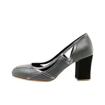 Sarah Chofakian Jubilee High Heels 7.5cm Women's Gray