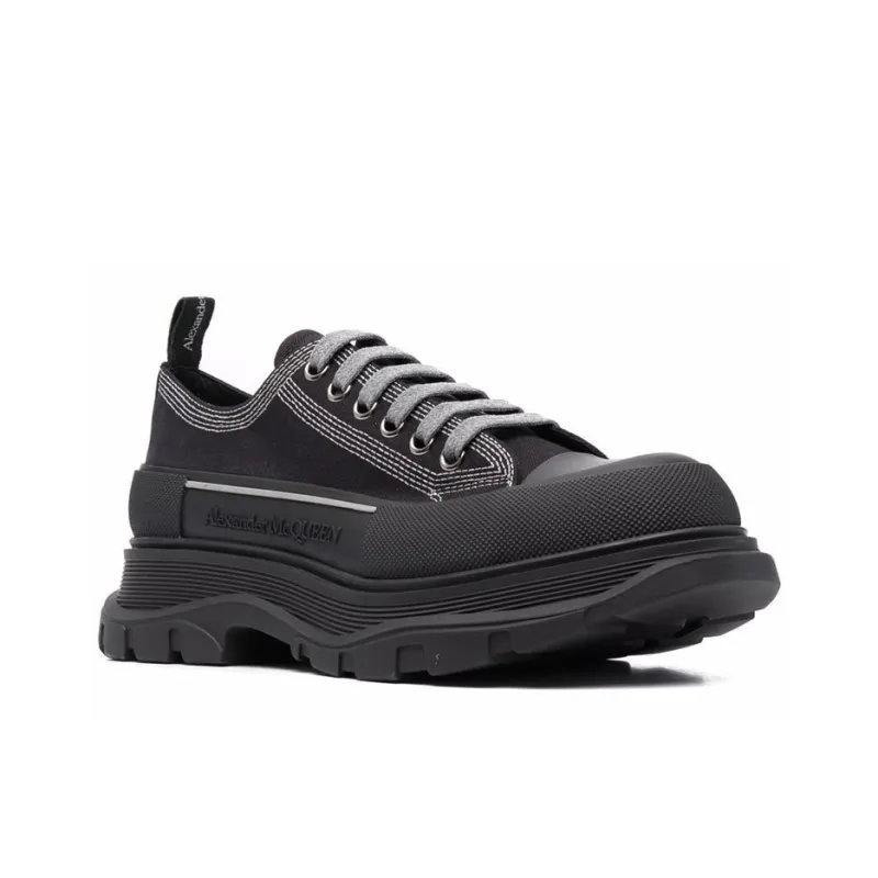 Alexander McQueen Tread Slick Ankle Length Martin Boot Men's Black-2