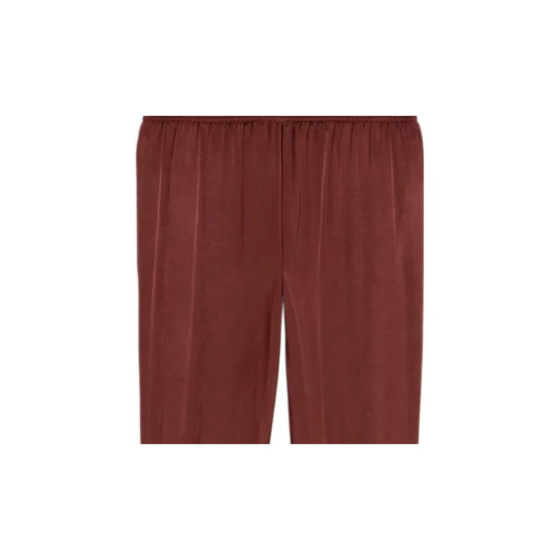 CELINE Knitted Sweatpants Women's Grape Garden Green-5