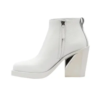 Shaun Ross x UNITED NUDE Ankle Boots Women's White