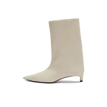 JIL SANDER Ankle Boots Women's Ecru