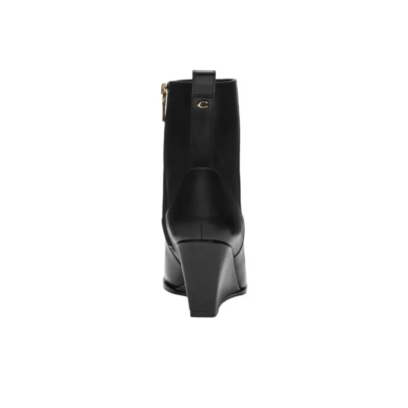COACH Josephine Ankle Boots 7cm Women's Black-3