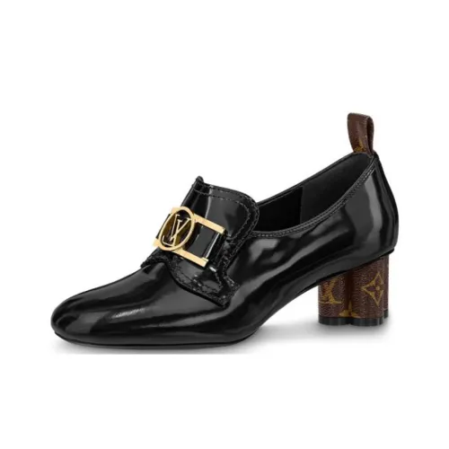 LOUIS VUITTON Swift High Heels Women's Black