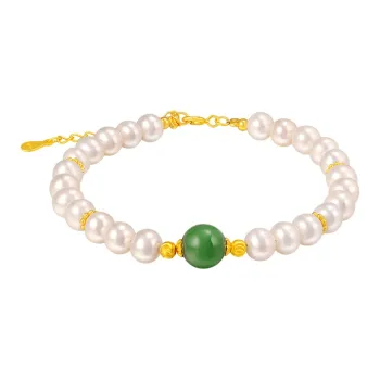 Chinese Jewelry Freshwater Pearl Bracelets Women's