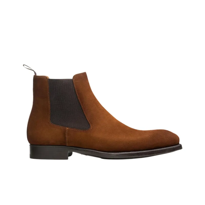 Magnanni Hanson Short Chelsea Boots Men's Yellow Brown-1
