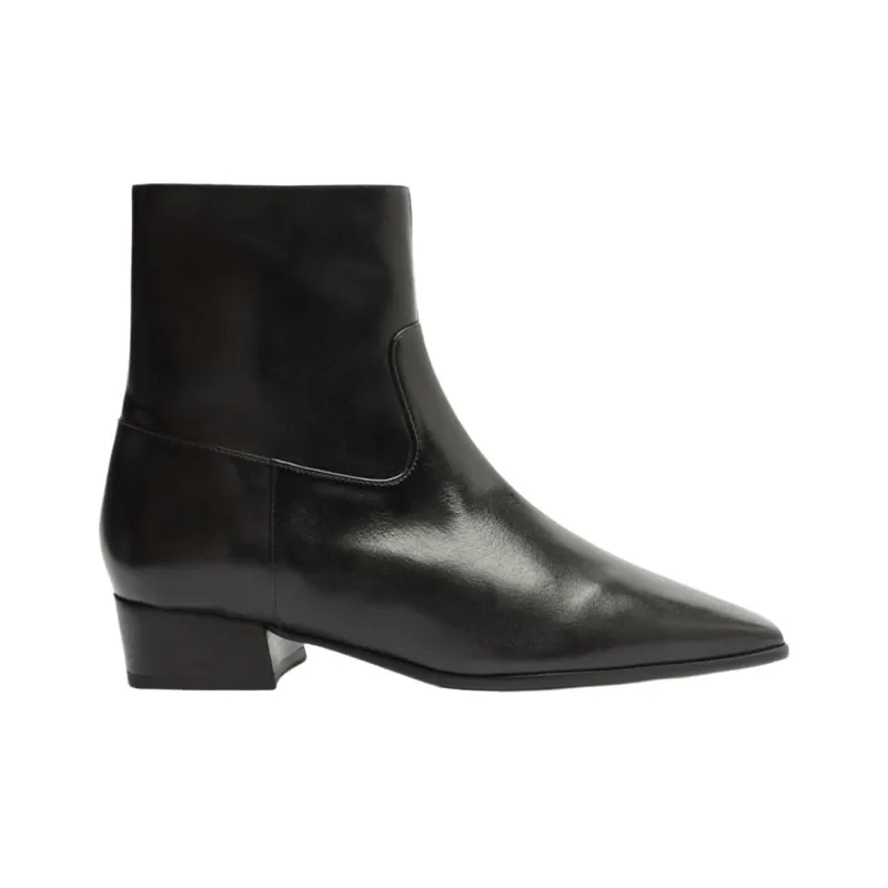 Schutz Helena Ankle Boots 3cm Women's Black-1