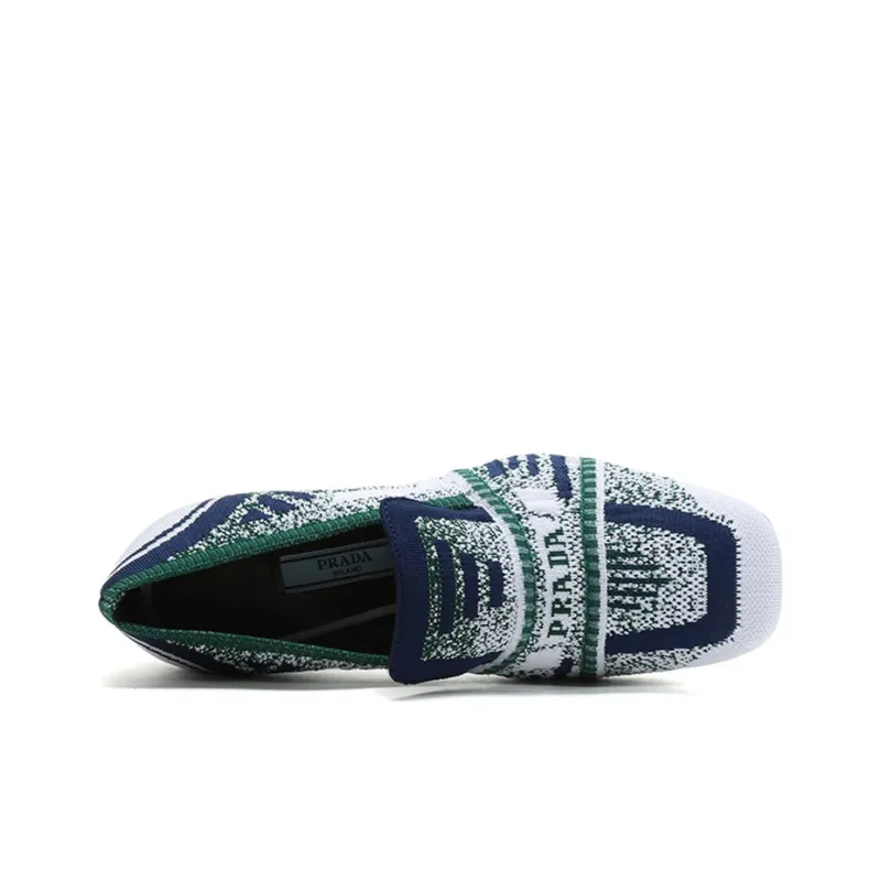 PRADA High Heels Women's White/Blue/Green-4