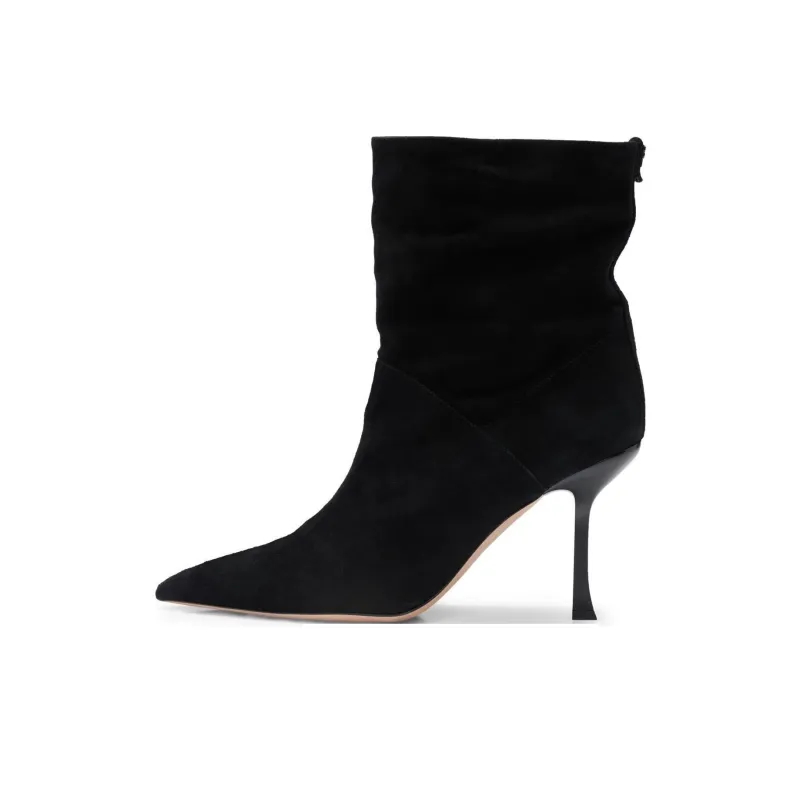 HUGO BOSS Ankle Boots 9cm Women's Black-0