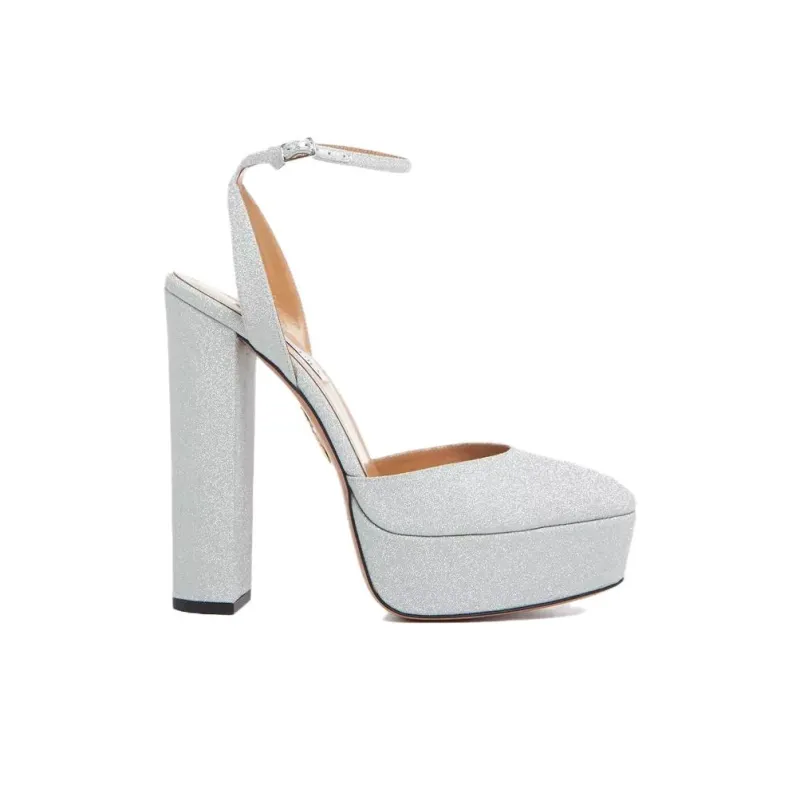 AQUAZZURA So High 140mm Platform Pumps-1