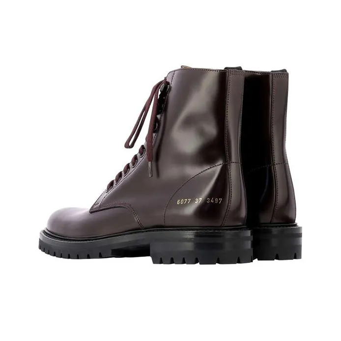 COMMON PROJECTS Ankle Boots Women's Red-4