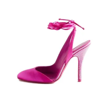 The Attico Carrie Slim Heel High Heels 10.5cm Women's Pink