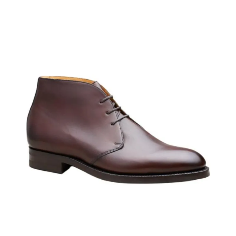 Edward Green Chukka Ankle Boots Men's Brown-2
