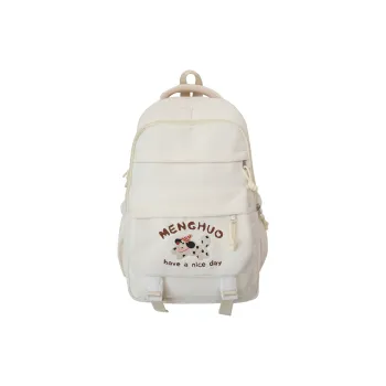 Debecca Cotton Backpack Large Size Unisex Multicolor
