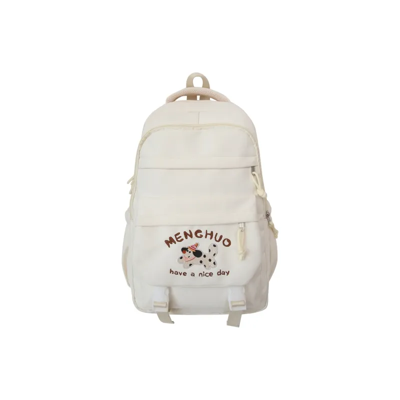 Debecca Cotton Backpack Large Size Unisex Multicolor-0