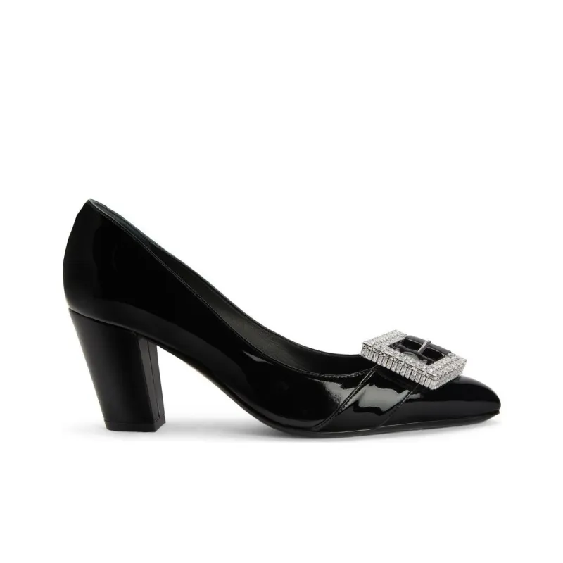 Giuseppe Zanotti Buckle detail Leather Pumps-1