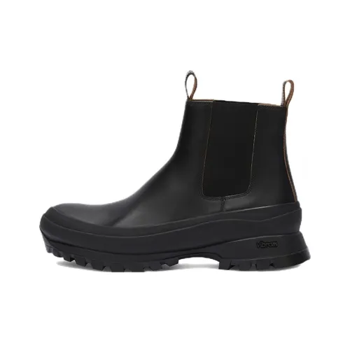JIL SANDER Leather Chelsea Boots
