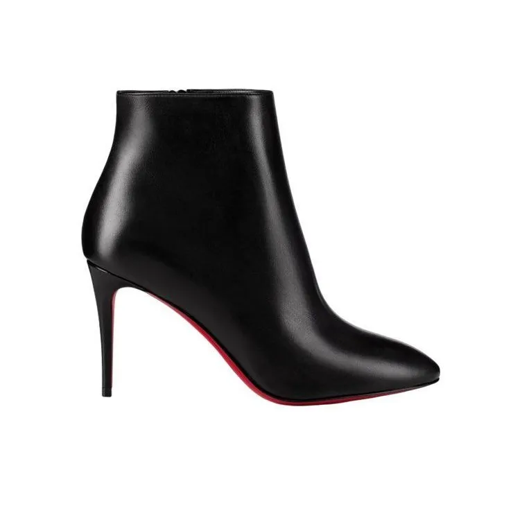 CL LUBOTING Eloise Booty Ankle Boots Women's Black-1